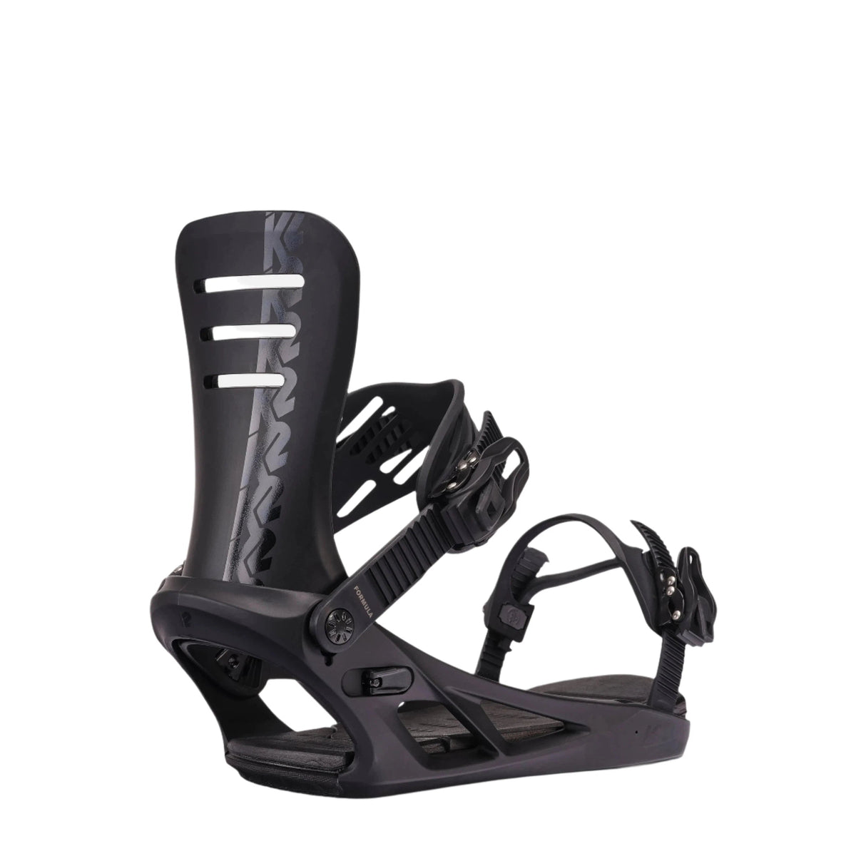 K2 Formula Snowboard Binding 2025-Snowboard Bindings-MD-Black-Kunstadt Sports