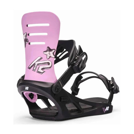 K2 Formula Snowboard Binding 2025-Snowboard Bindings-MD-Pink-Jake Kuzyk-Kunstadt Sports