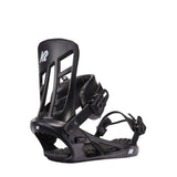 K2 Indy Snowboard Binding 2025-Snowboard Bindings-MD-Black-Kunstadt Sports