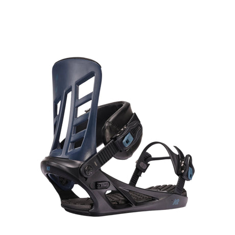 K2 Indy Snowboard Binding 2025-Snowboard Bindings-MD-Black-Kunstadt Sports