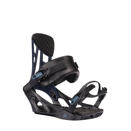 K2 Indy Snowboard Binding 2025-Snowboard Bindings-MD-Black-Kunstadt Sports