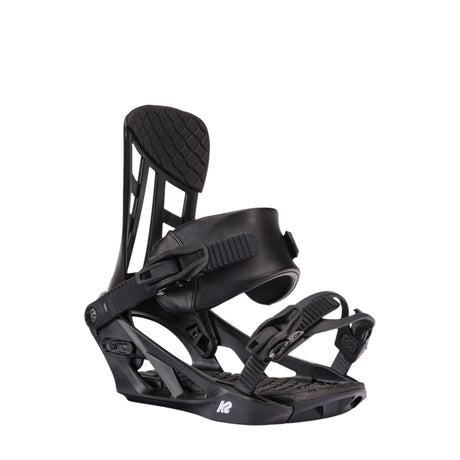 K2 Indy Snowboard Binding 2025-Snowboard Bindings-MD-Black-Kunstadt Sports