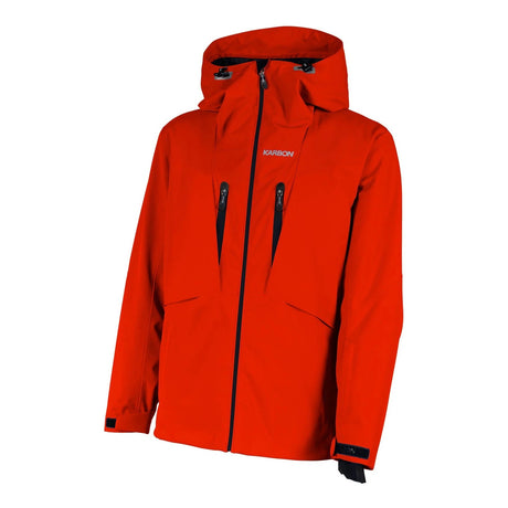 Karbon Men's Hydrogen Jacket 2025-Snowboard/Ski Clothing-S-Red-Kunstadt Sports