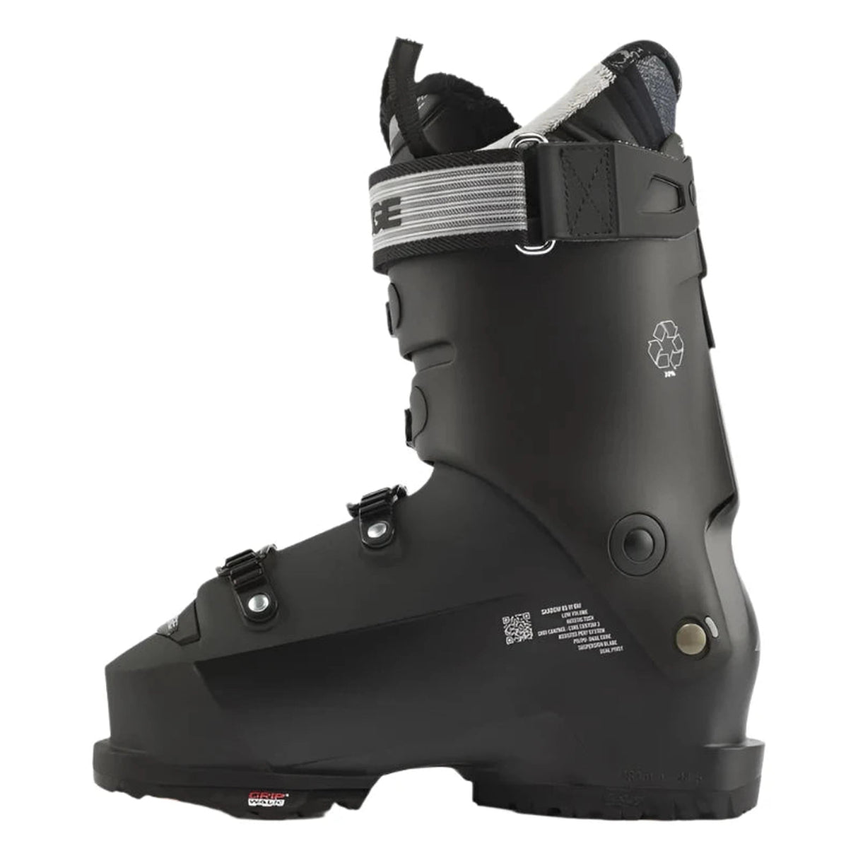 Lange SHADOW 85 W LV GW Ski Boot 2025-Alpine Ski Boots-225-Black Recy-Kunstadt Sports