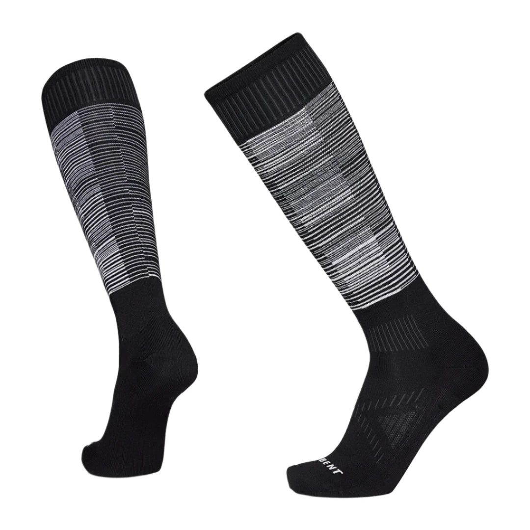 Le Bent Glacier Targeted Cushion Snow Socks 2025-Socks-S-Black 001-Kunstadt Sports