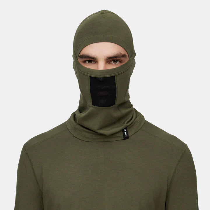 Le Bent Midweight Mesh Balaclava 2025-Outerwear Accessories-Dark Eucalypt 303-One Size-Kunstadt Sports