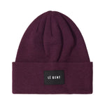 Le Bent The Staple Mid Profile Beanie 2025-Outerwear Accessories-One Size-Aubergine 513-Kunstadt Sports