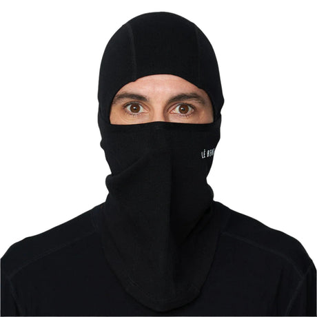 Le Bent Waffle Midweight Balaclava 2025-Outerwear Accessories-One Size-Black 001-Kunstadt Sports