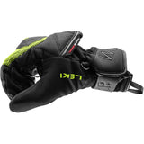 Leki Junior WCR Coach 3D Mitt 2025-Outerwear Accessories-6-Black/Ice Lemon-Kunstadt Sports