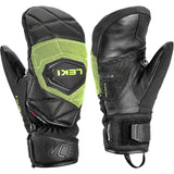 Leki Junior WCR Coach 3D Mitt 2025-Outerwear Accessories-6-Black/Ice Lemon-Kunstadt Sports