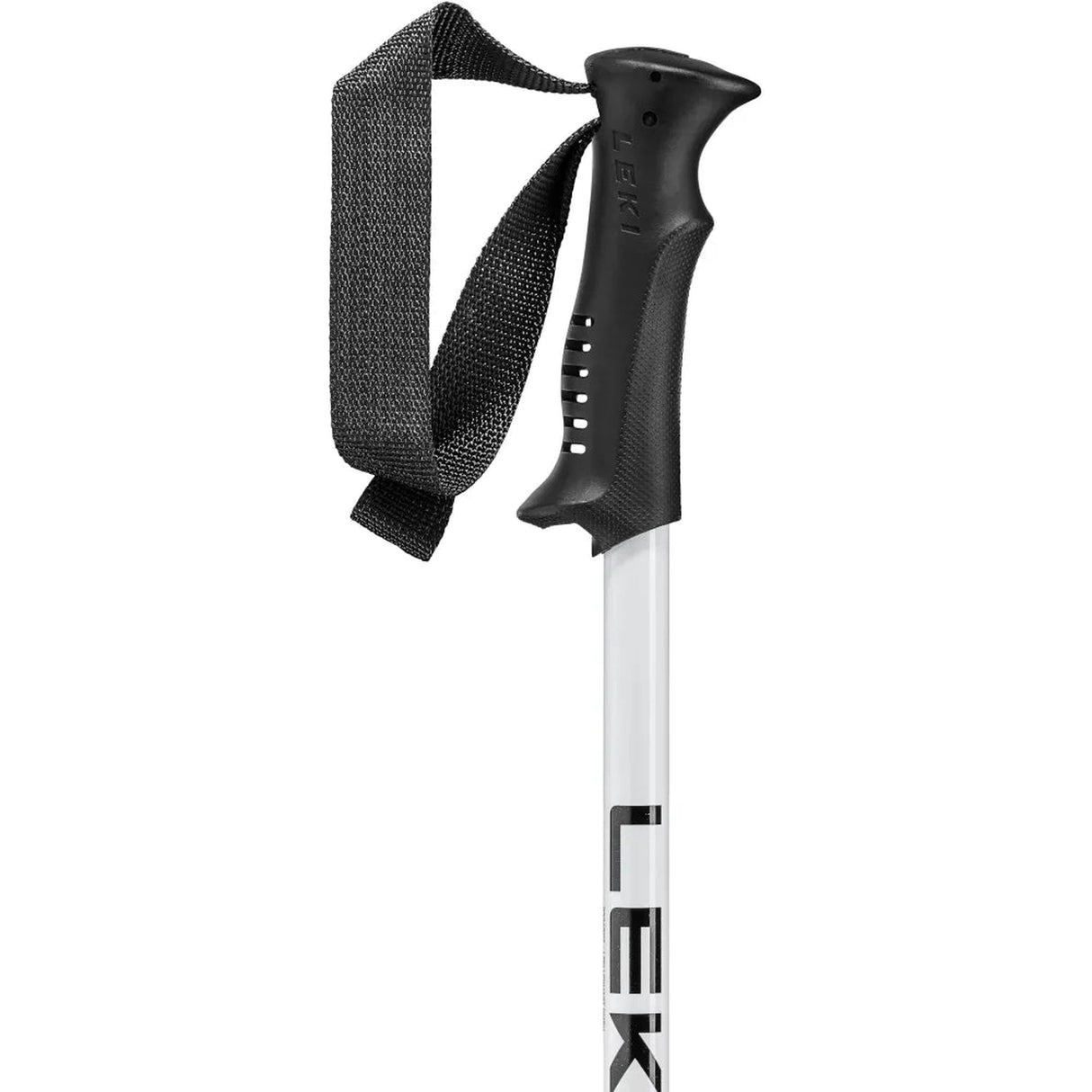 Leki Sentinel Poles 2025-Alpine Ski Poles-110-Black/White-Kunstadt Sports