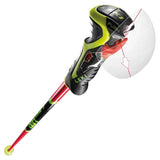 Leki WCR SL 3D Poles 2025-Alpine Ski Poles-125-Brightred/Neonyellow-Kunstadt Sports