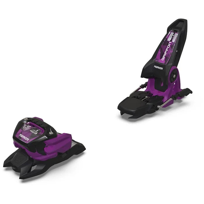 Marker Griffon 13 ID Binding 2025-Alpine Ski Bindings-90mm-Black/Purple-Kunstadt Sports