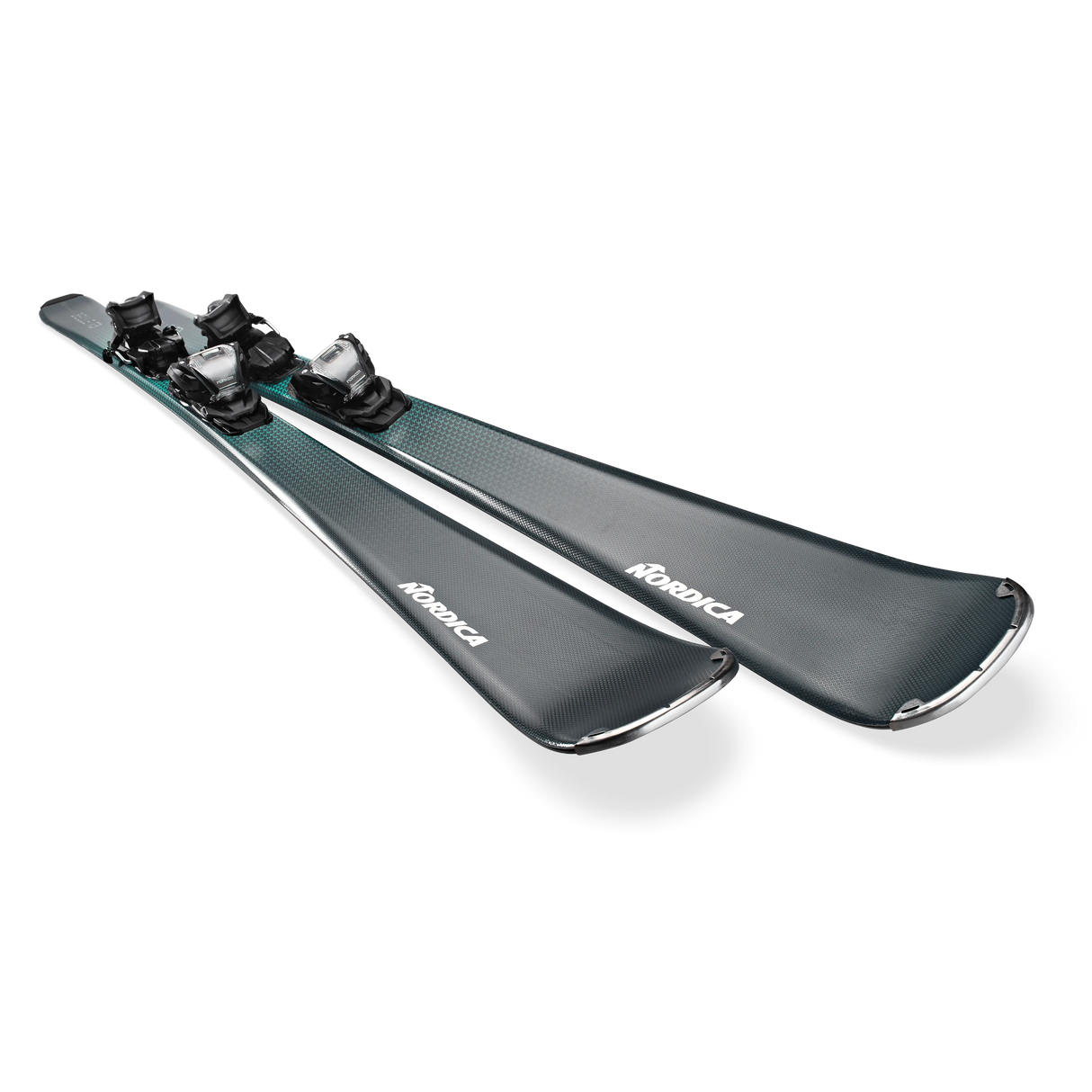 Nordica Belle 73 Ski + TP2 Compact 10 FDT Binding 2025-Skis-144-Grey - Aqua-Kunstadt Sports