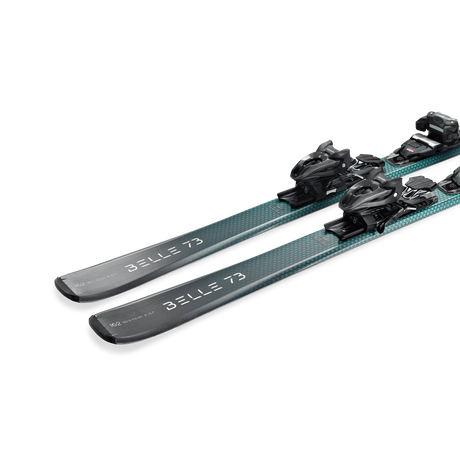 Nordica Belle 73 Ski + TP2 Compact 10 FDT Binding 2025-Skis-144-Grey - Aqua-Kunstadt Sports