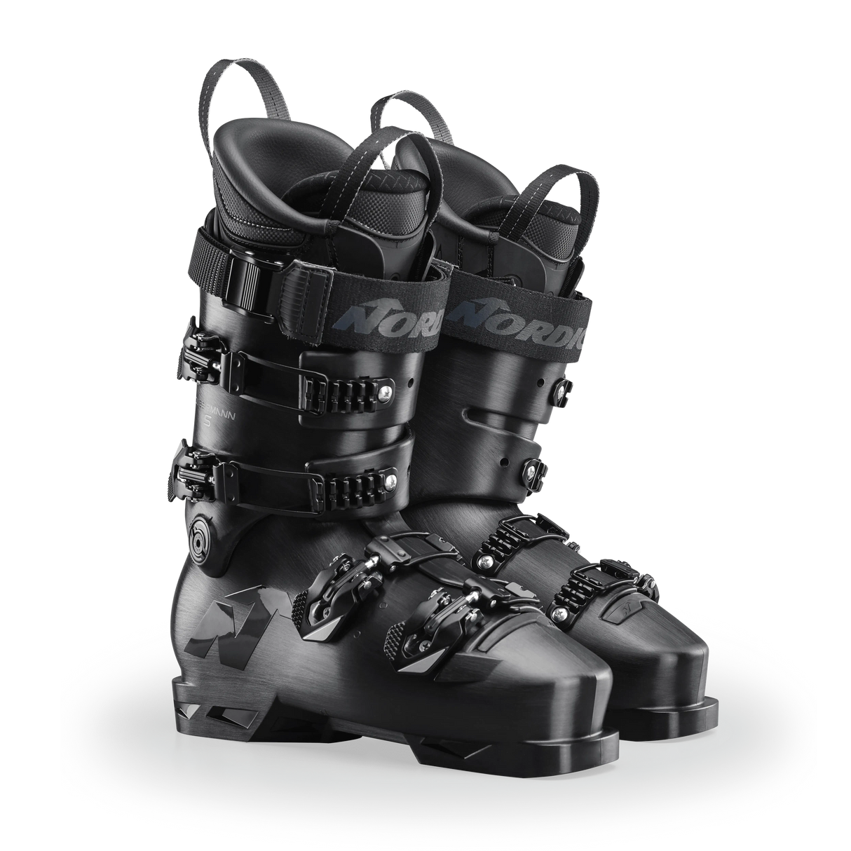 Nordica Dobermann 5 Stiff Ski Boot 2025-Alpine Ski Boots-22.5-Black-Kunstadt Sports