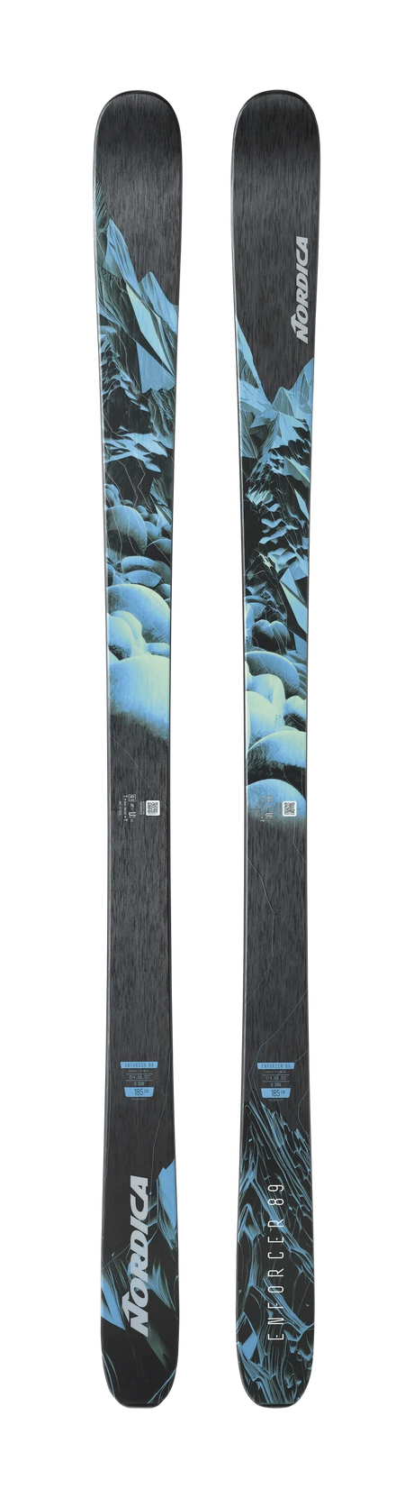 Nordica Enforcer 89 Ski 2025-Skis-173-Black / Blue / Lime-Kunstadt Sports