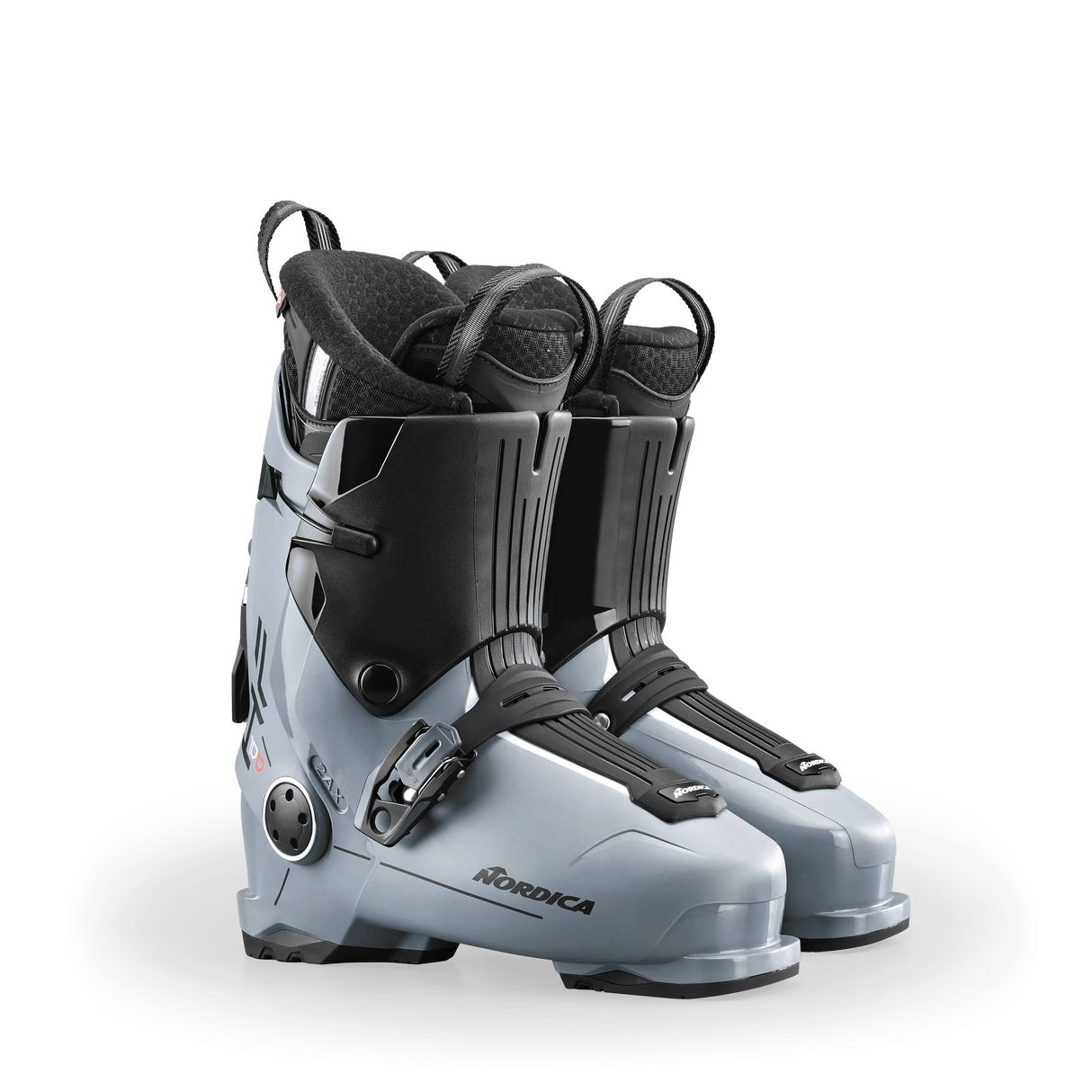 Nordica HF 100 Ski Boot 2025-Alpine Ski Boots-25.5-Grey / Black / White-Kunstadt Sports