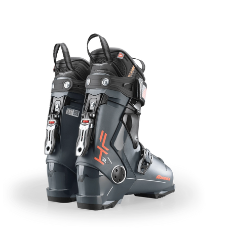 Nordica HF 120 Ski Boot 2025-Alpine Ski Boots-25.5-Anthracite / Black / Red-Kunstadt Sports