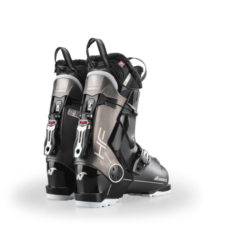 Nordica HF 75 W Ski Boot 2025-Alpine Ski Boots-23.5-Black / Bronze / White-Kunstadt Sports