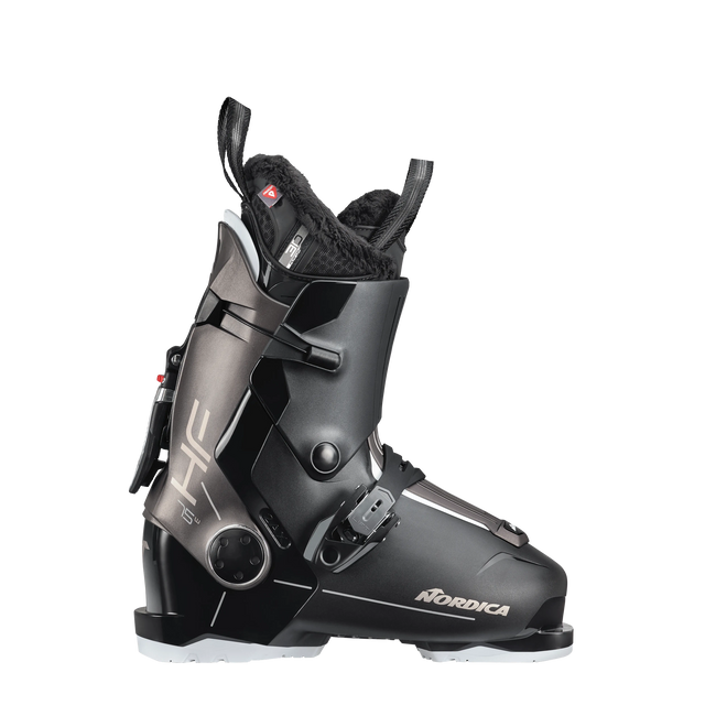 Nordica HF 75 W Ski Boot 2025-Alpine Ski Boots-23.5-Black / Bronze / White-Kunstadt Sports