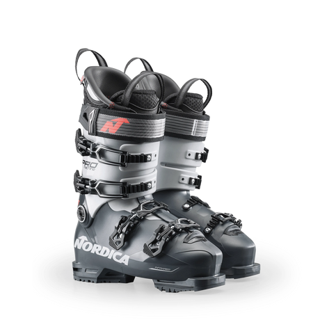 Nordica Promachine 100 Ski Boot 2025-Alpine Ski Boots-25.5-Anthracite / Grey / Red-Kunstadt Sports