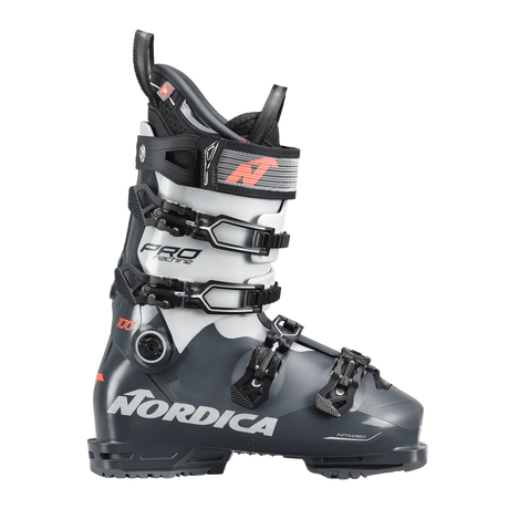 Nordica Promachine 100 Ski Boot 2025-Alpine Ski Boots-25.5-Anthracite / Grey / Red-Kunstadt Sports