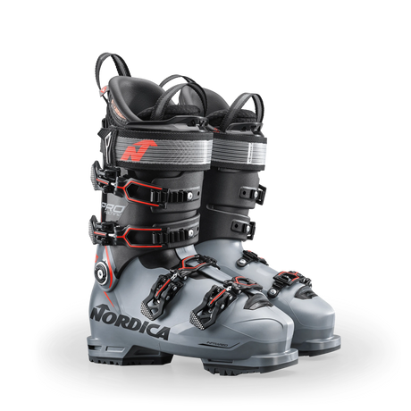 Nordica Promachine 120 Ski Boot 2025-Alpine Ski Boots-25.5-Grey / Black / Red-Kunstadt Sports