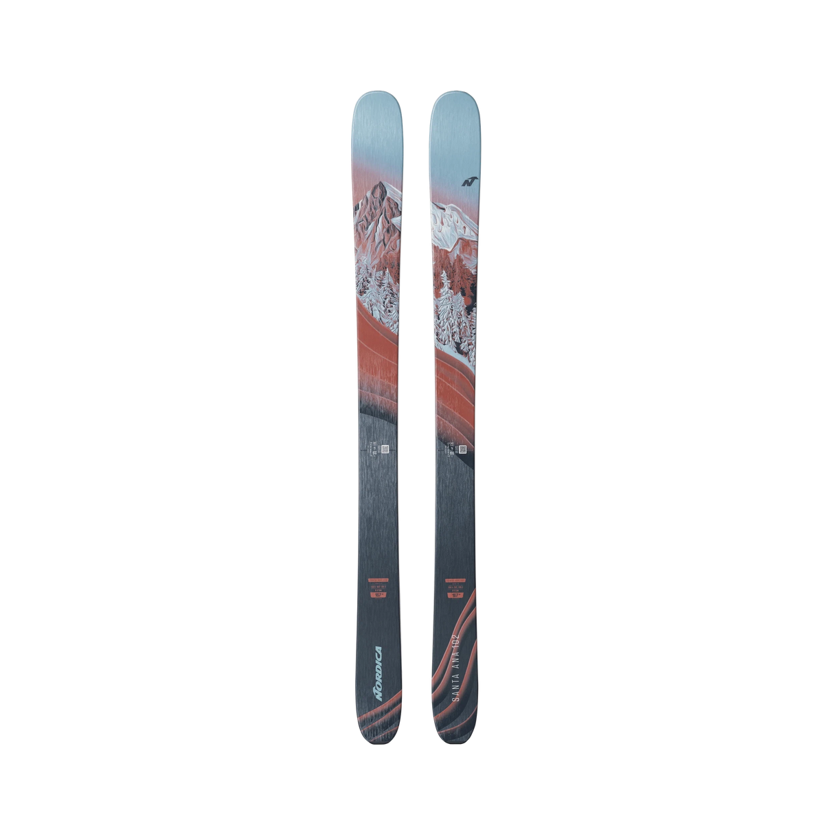 Nordica Santa Ana 102 Ski 2025-Skis-167-Blue / Rust-Kunstadt Sports