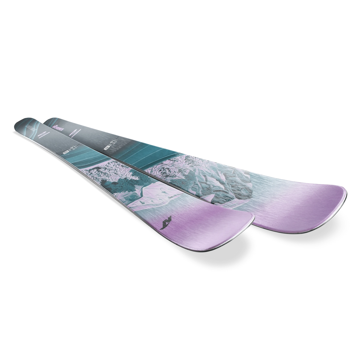 Nordica Santa Ana 92 Ski 2025-Skis-161-Aqua / Violet-Kunstadt Sports