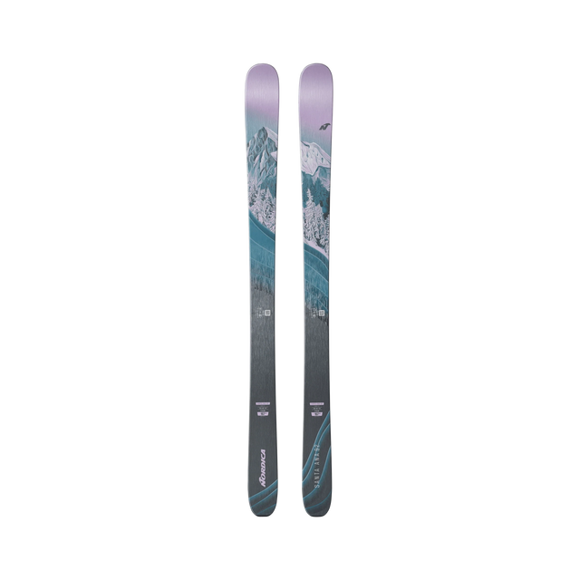 Nordica Santa Ana 92 Ski 2025-Skis-161-Aqua / Violet-Kunstadt Sports