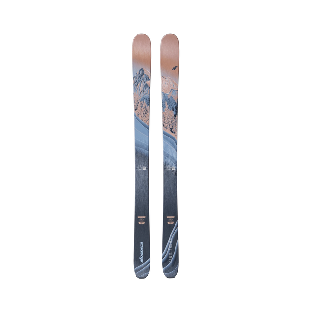 Nordica Santa Ana 97 Ski 2025-Skis-161-Blue / Salmon-Kunstadt Sports