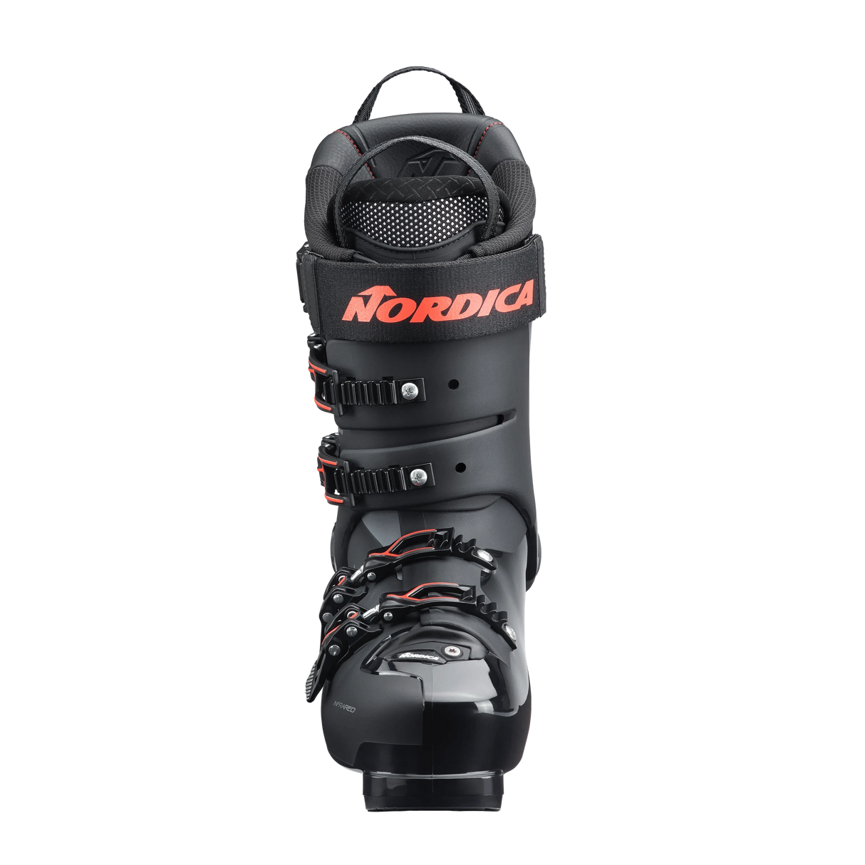 Nordica Speedmachine 3 130 S Ski Boot 2025-Alpine Ski Boots-26.5-Black / Red-Kunstadt Sports