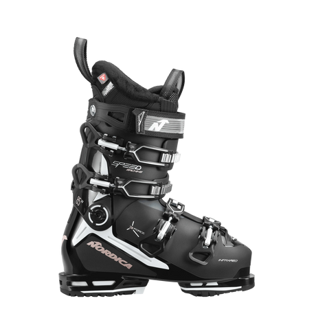 Nordica Speedmachine 3 85 W Ski Boot 2025-Alpine Ski Boots-22.5-Black / White / Rose-Kunstadt Sports