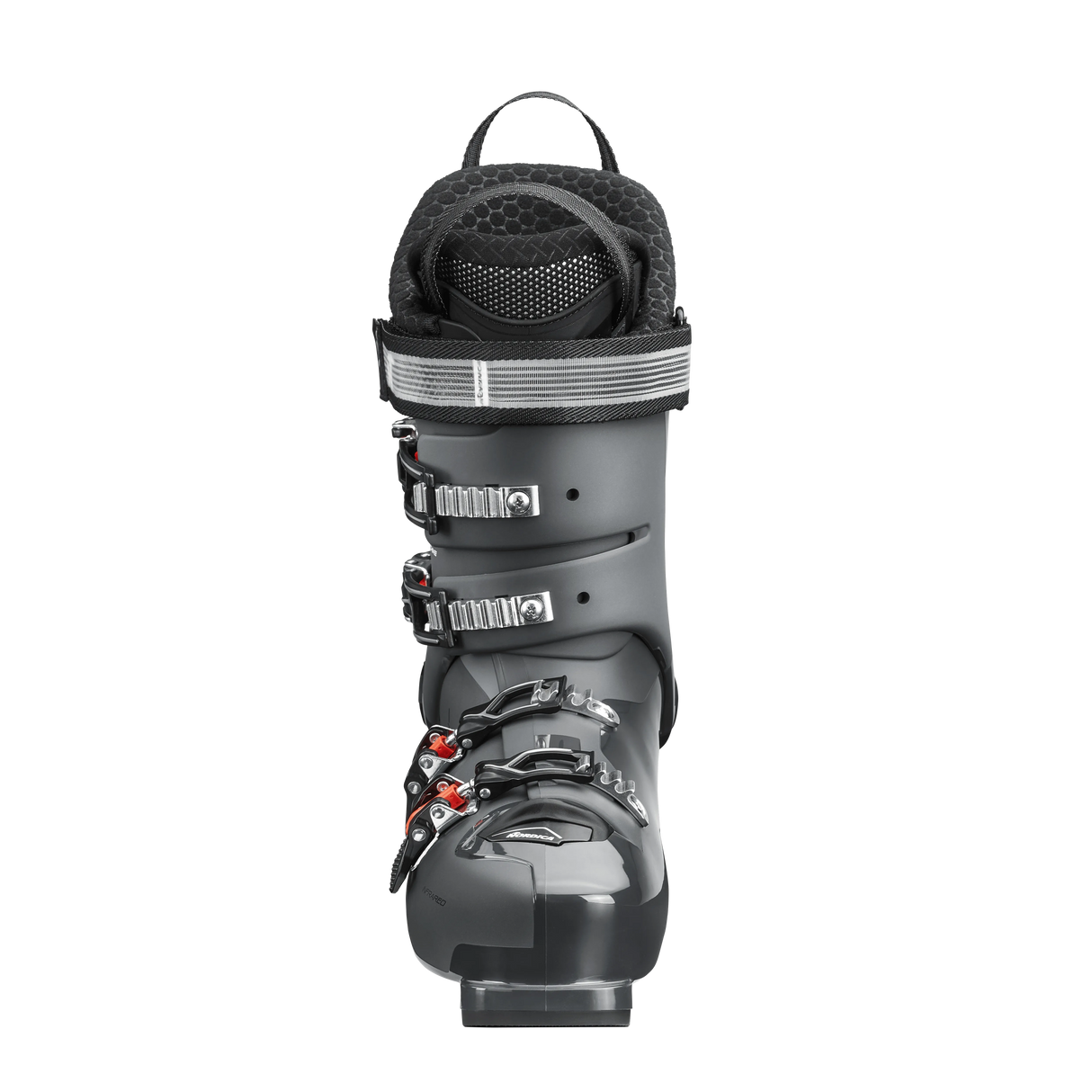 Nordica Speedmachine 3 90 Ski Boot 2025-Alpine Ski Boots-25.5-Anthracite / Black / Red-Kunstadt Sports