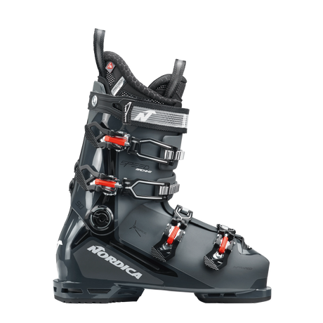 Nordica Speedmachine 3 90 Ski Boot 2025-Alpine Ski Boots-25.5-Anthracite / Black / Red-Kunstadt Sports