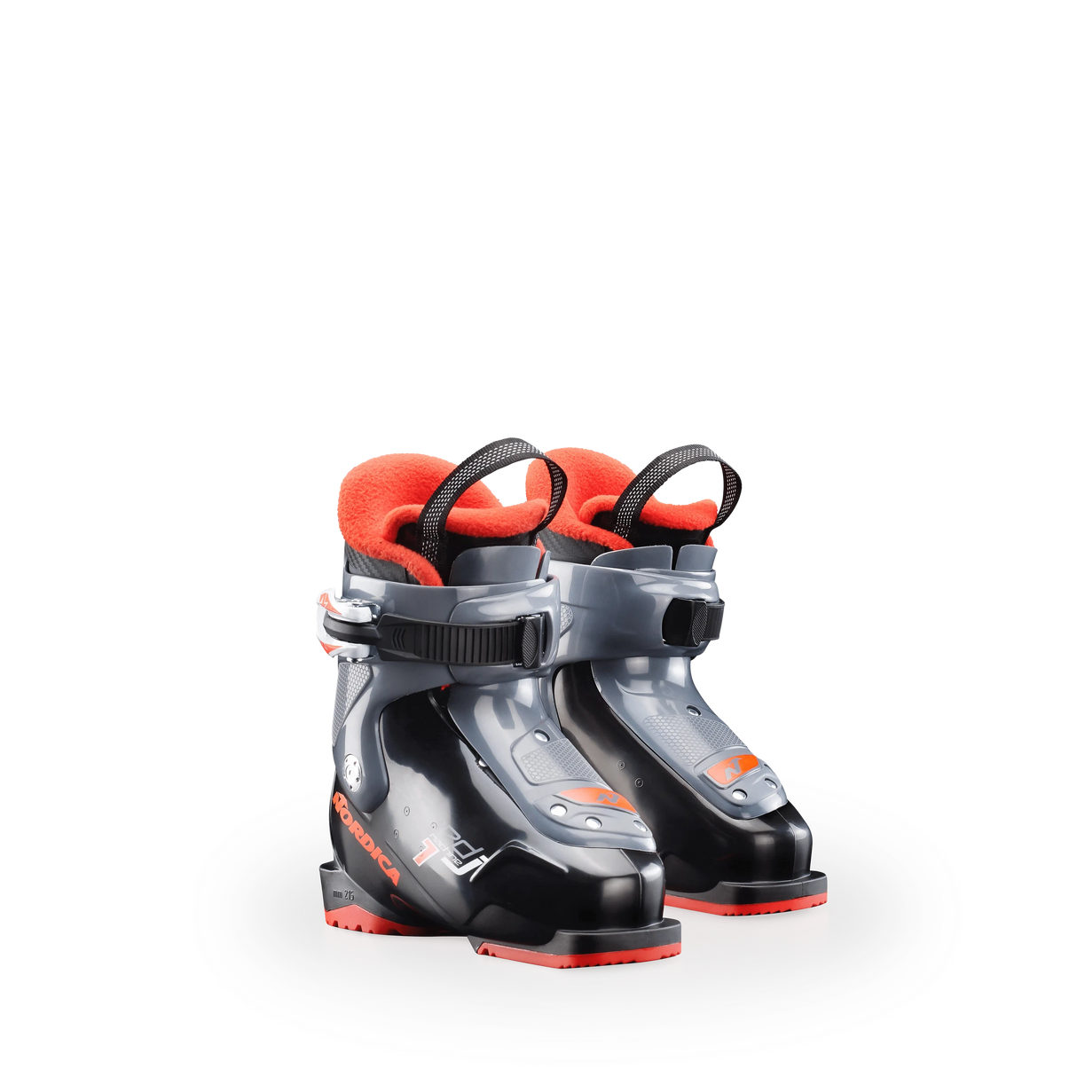 Nordica Speedmachine J 1 Ski Boot 2025-Alpine Ski Boots-14.5-Black / Anthracite / Red-Kunstadt Sports