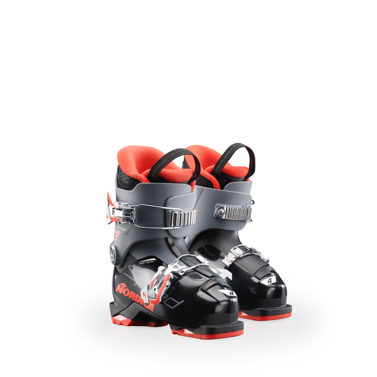 Nordica Speedmachine J 2 Ski Boot 2025-Alpine Ski Boots-16.5-Black / Anthracite / Red-Kunstadt Sports