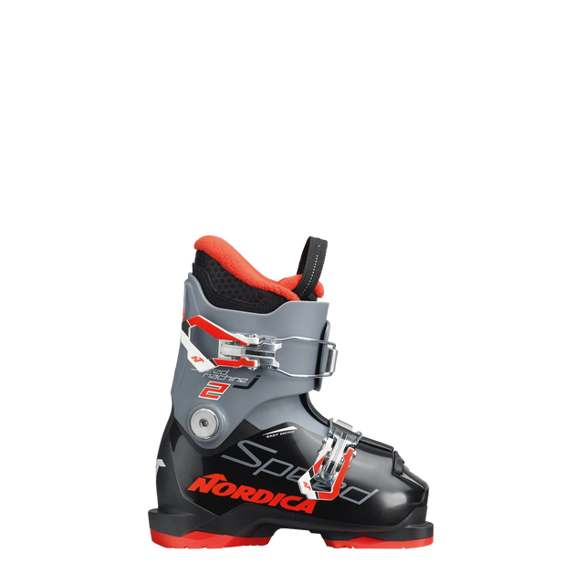 Nordica Speedmachine J 2 Ski Boot 2025-Alpine Ski Boots-16.5-Black / Anthracite / Red-Kunstadt Sports