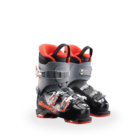 Nordica Speedmachine J 3 Ski Boot 2025-Alpine Ski Boots-19.5-Black / Anthracite / Red-Kunstadt Sports