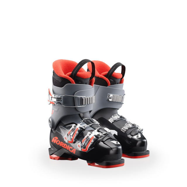 Nordica Speedmachine J 3 Ski Boot 2025-Alpine Ski Boots-19.5-Black / Anthracite / Red-Kunstadt Sports