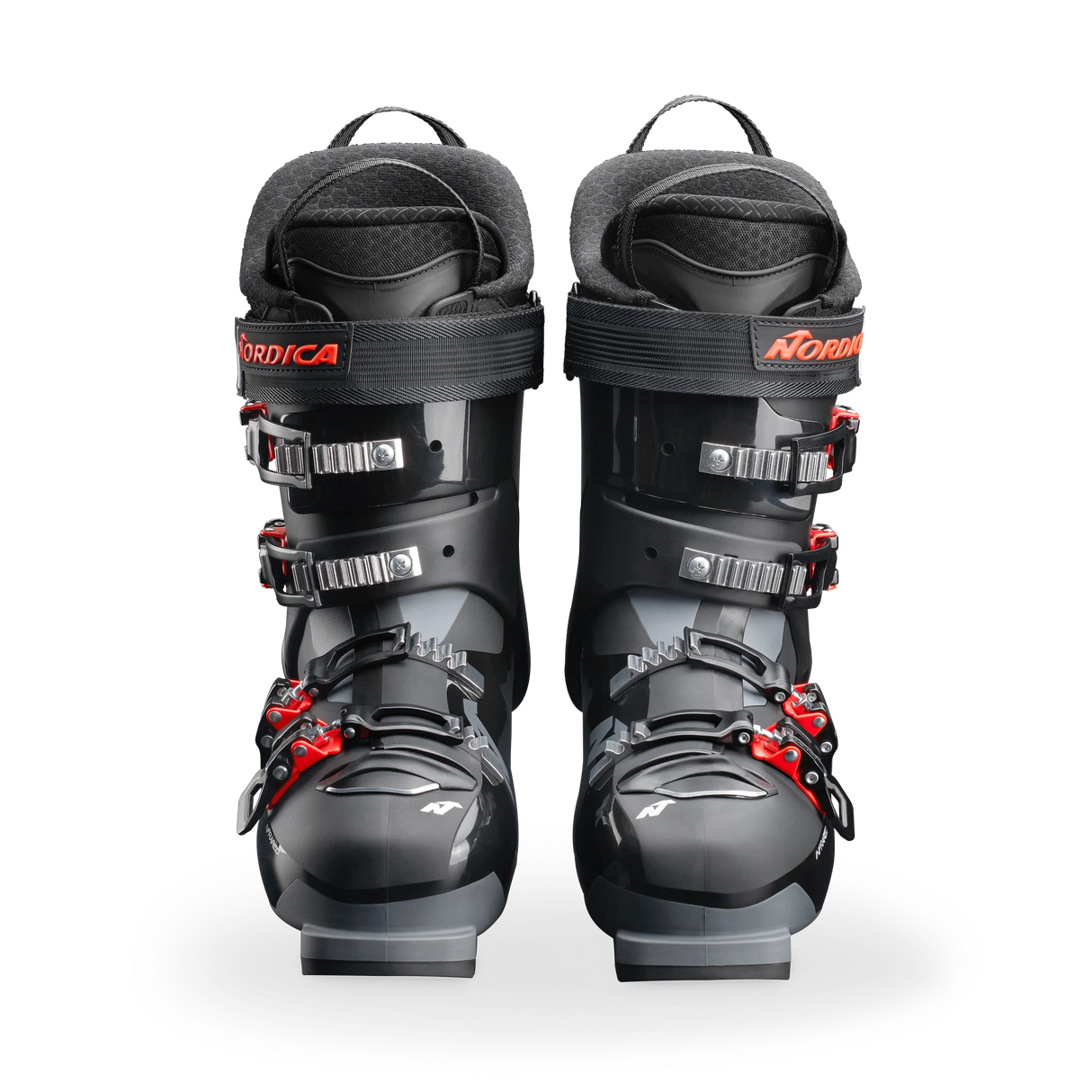 Nordica Sportmachine 3 100 Ski Boot 2025-Alpine Ski Boots-25.5-Black / Gray / Red-Kunstadt Sports