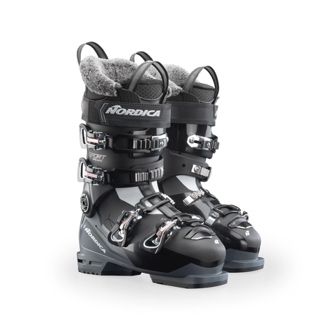 Nordica Sportmachine 3 75 W Ski Boot 2025-Alpine Ski Boots-23.5-Black / Anthracite / Pink-Kunstadt Sports