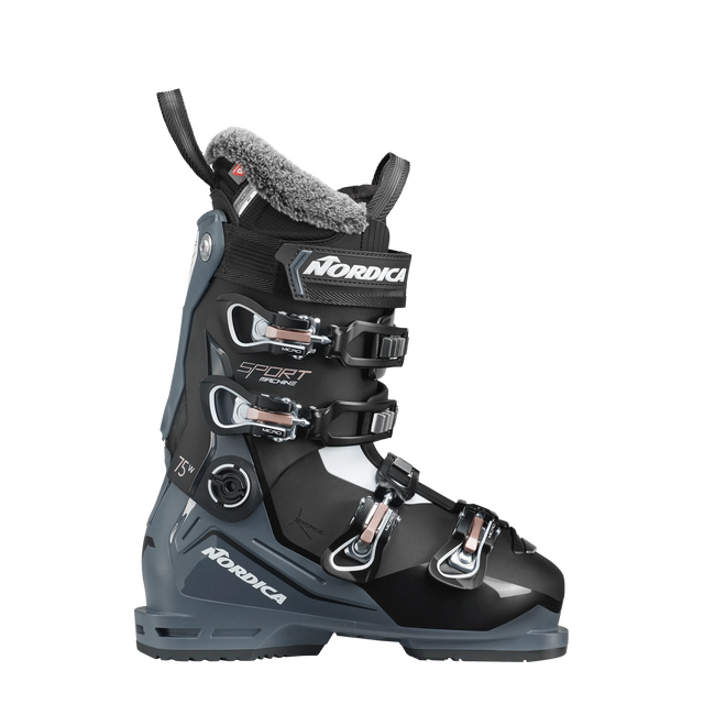 Nordica Sportmachine 3 75 W Ski Boot 2025-Alpine Ski Boots-23.5-Black / Anthracite / Pink-Kunstadt Sports