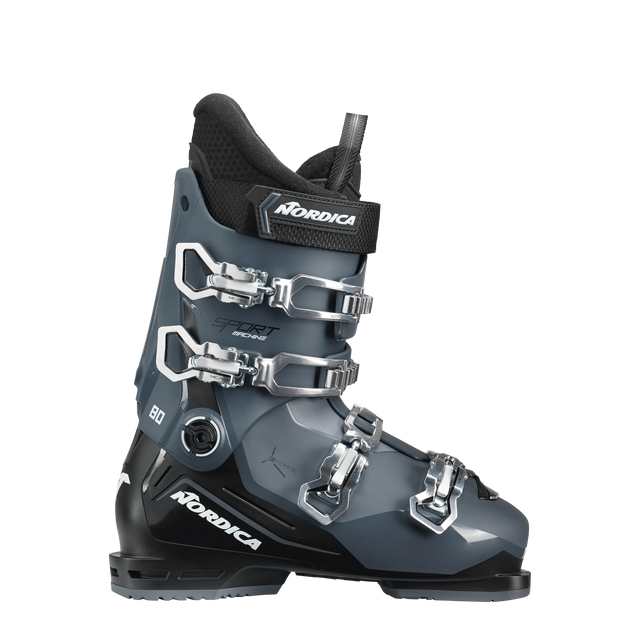 Nordica Sportmachine 3 80 Ski Boot 2025-Alpine Ski Boots-25.5-Anthracite / Black / White-Kunstadt Sports