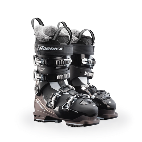 Nordica Sportmachine 3 85 W Ski Boot 2025-Alpine Ski Boots-23.5-Black / Bronze / White-Kunstadt Sports