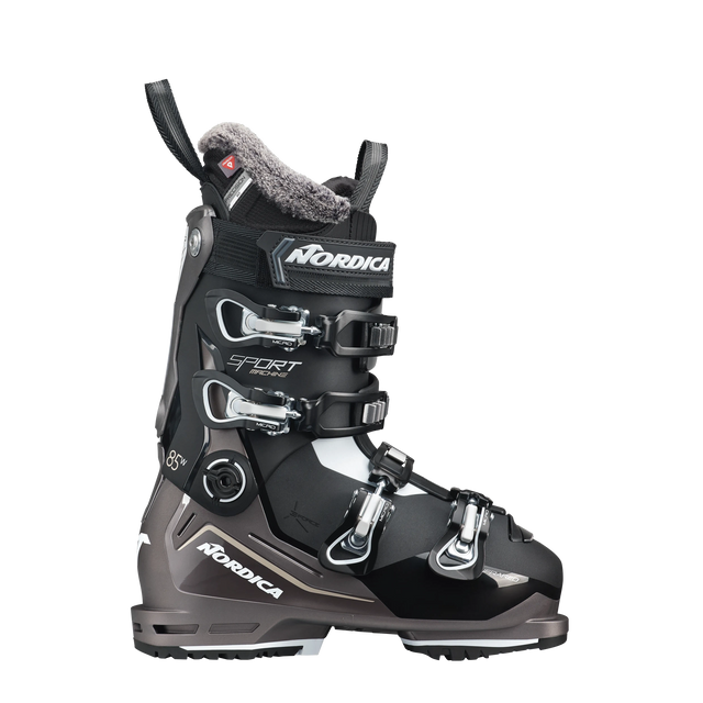 Nordica Sportmachine 3 85 W Ski Boot 2025-Alpine Ski Boots-23.5-Black / Bronze / White-Kunstadt Sports