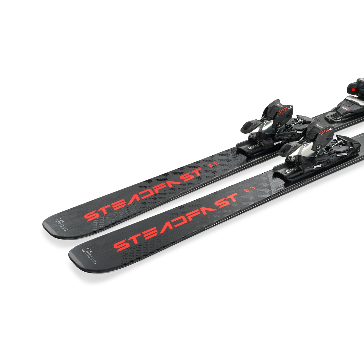 Nordica Steadfast 85 DC Ski + TPX 12 Binding 2025-Skis-162-Black - Red-Kunstadt Sports