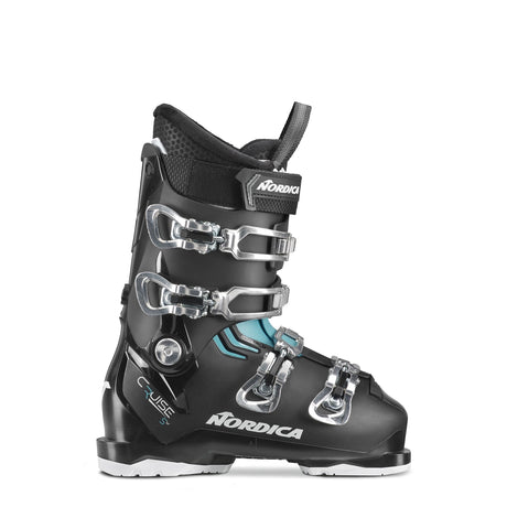 Nordica THE CRUISE S W Ski Boot 2025-Alpine Ski Boots-265-BLACK-LT BLUE-WHITE-Kunstadt Sports