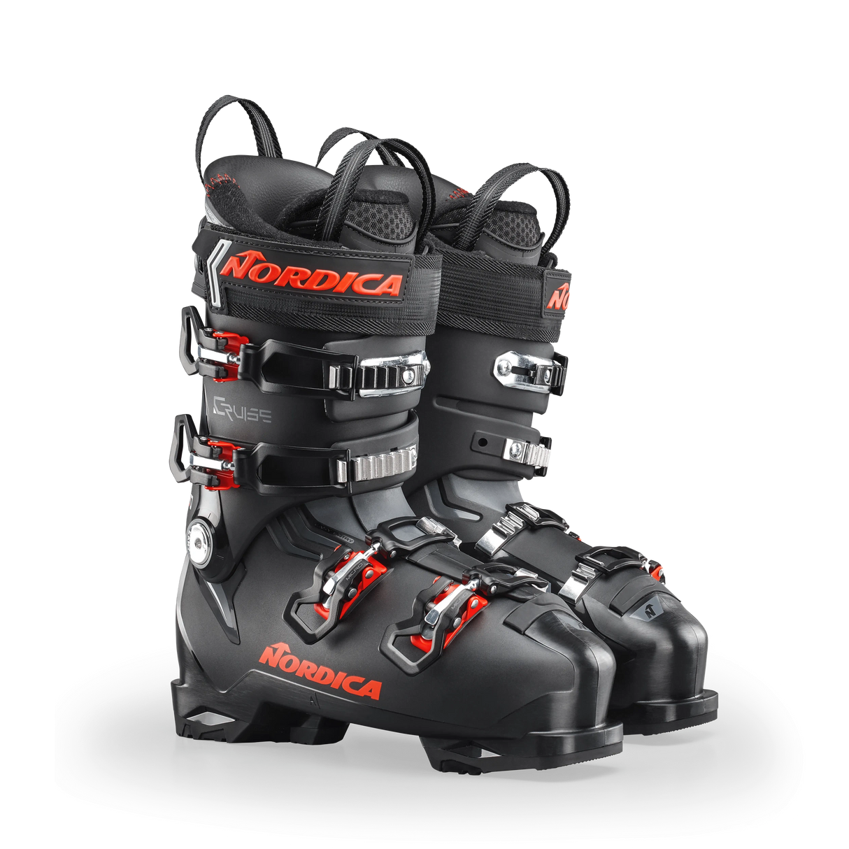 Nordica The Cruise 120 Ski Boot 2025-Alpine Ski Boots-25.5-Black / Anthracite / Red-Kunstadt Sports